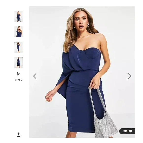 blue island beach cover up dress Erica Cover Up Navy / S